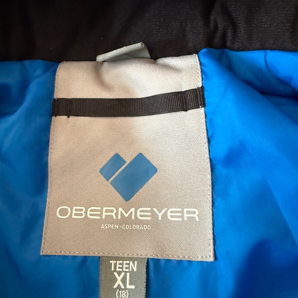 Boys Obermeyer Fleet Ski or Snowboard Jacket (Teens XL) - Picture 5 of 5